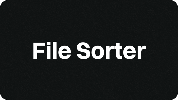File Sorter